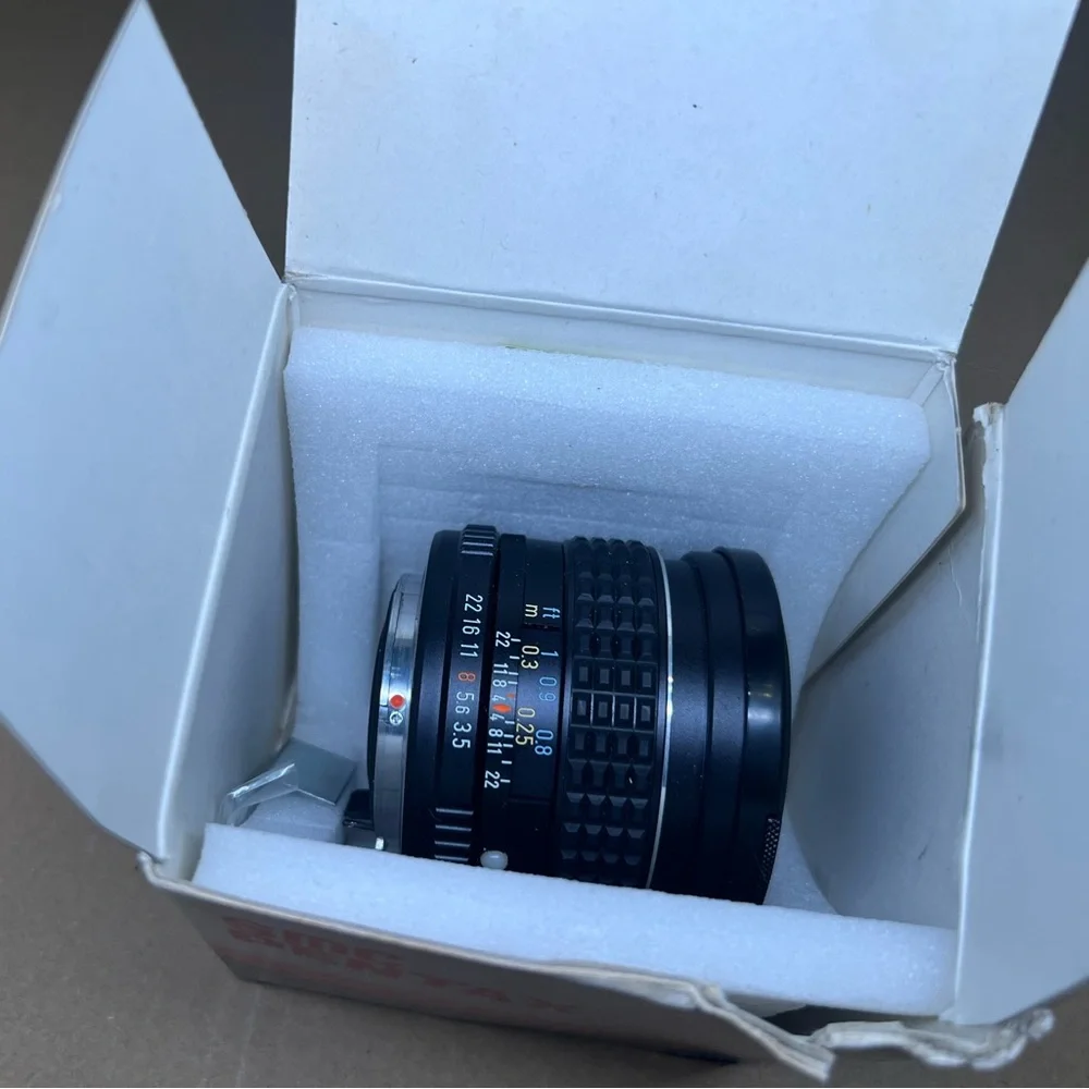 Vintage SMC Pentax Lens f/3.5 24mm w/ Box Excellent Condition Manual Focus